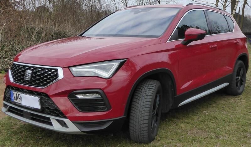 Rot Gebraucht 2021 Seat Ateca 4Drive SUV | 27.700 € (Superpreis) - Bild 1/4