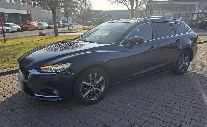 Gebraucht Mazda 6 Exclusive-Line 150 PS (110 kW) 2019 Blau Kombi