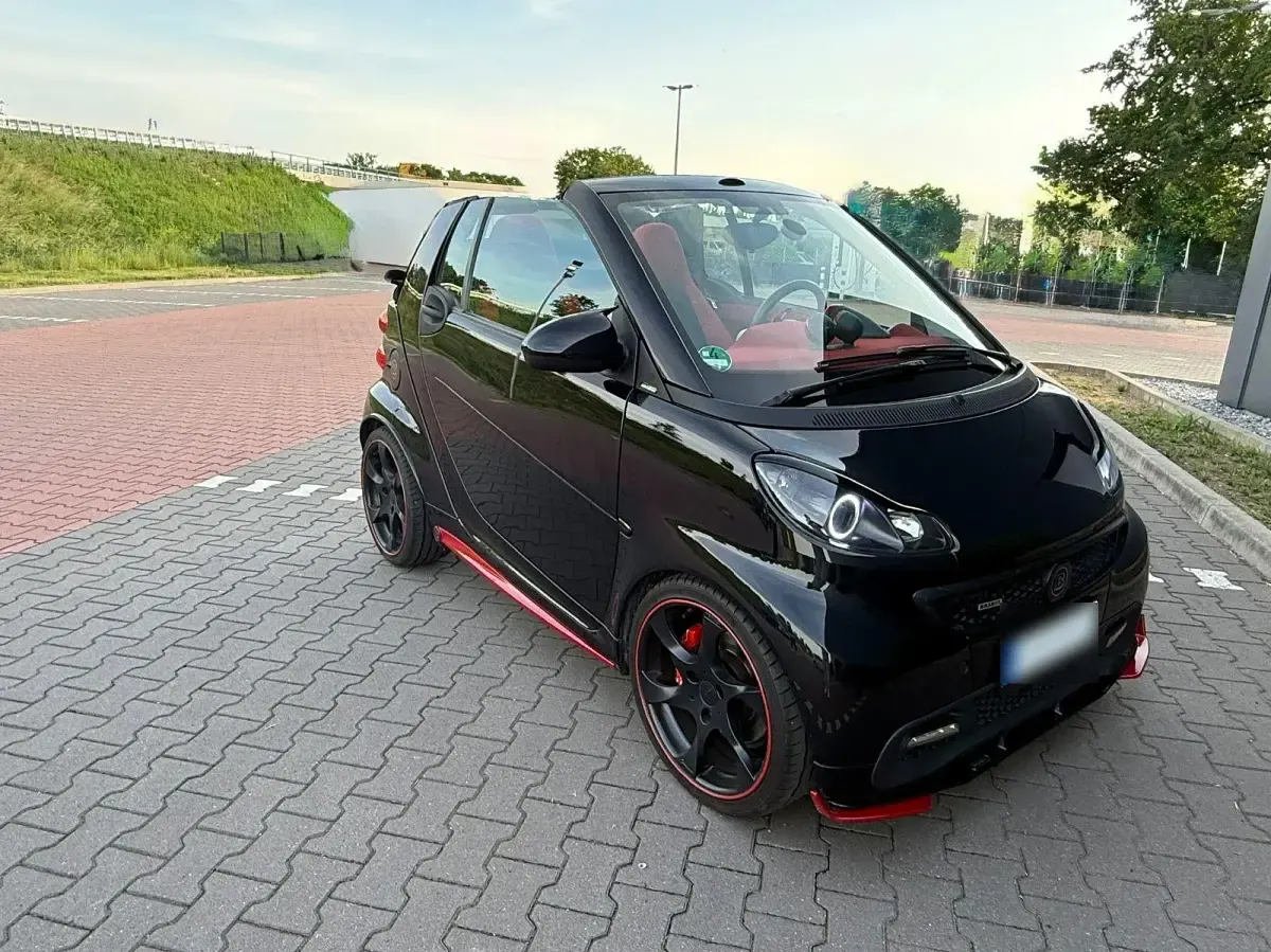 Gebraucht Smart ForTwo Cabrio Brabus 71 PS (52 kW) 2011 Schwarz Cabrio