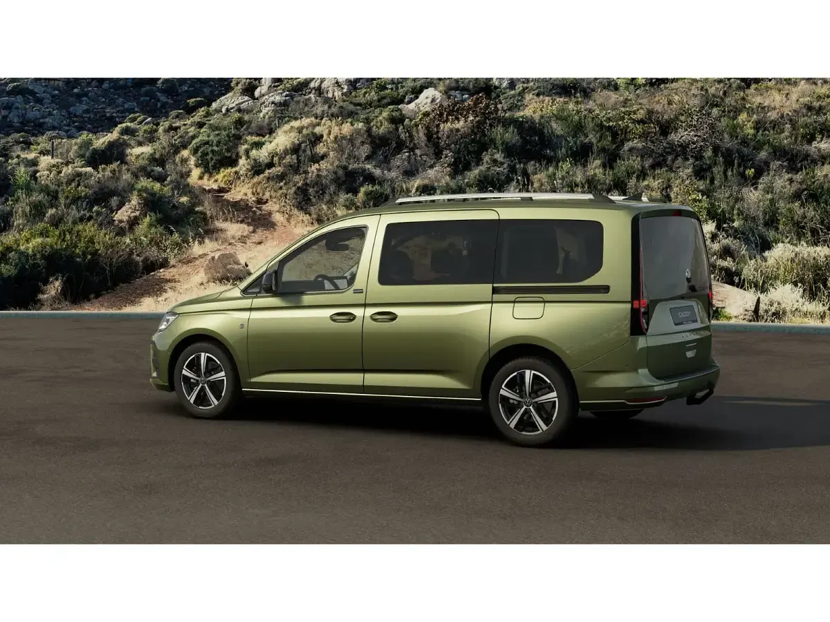 Neu VW Caddy Maxi 116 PS (85 kW) 2026 Grün Van / Kleinbus