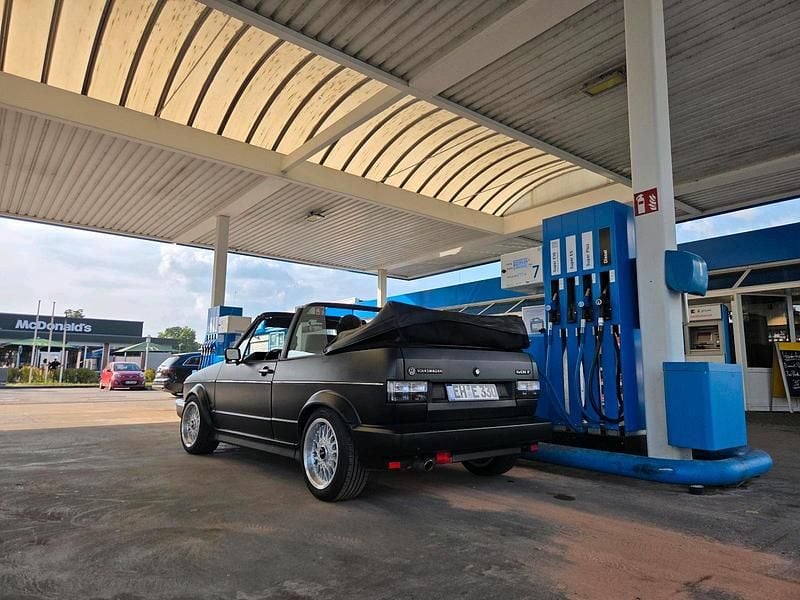 Gebraucht VW Golf Cabriolet Karmann 98 PS (72 kW) 1990 Schwarz Cabrio