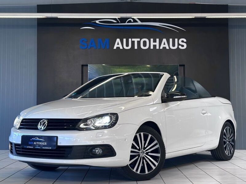 Weiß Gebraucht 2014 VW Eos Sportline Cabrio | 14.700 € (Etwas zu teuer) - Bild 1/4