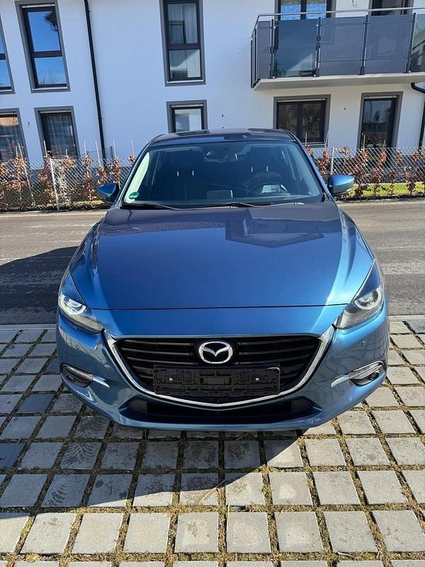 Gebraucht Mazda 3 150 PS (110 kW) 2018 Blau Kleinwagen