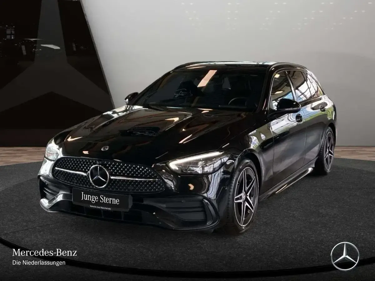 Gebraucht Mercedes C220 AMG 200 PS (147 kW) 2023 Schwarz Limousine