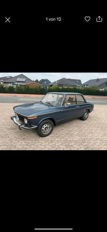 Blau Gebraucht 1971 BMW 1802 | 7.299 € - Bild 1/4
