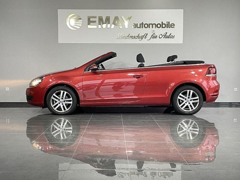 Gebraucht VW Golf Cabriolet 122 PS (89 kW) 2012 Rot Cabrio