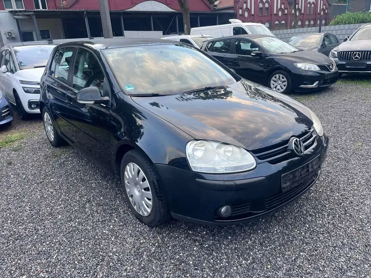 Gebraucht VW Golf V 90 PS (66 kW) 2007 Schwarz Kleinwagen