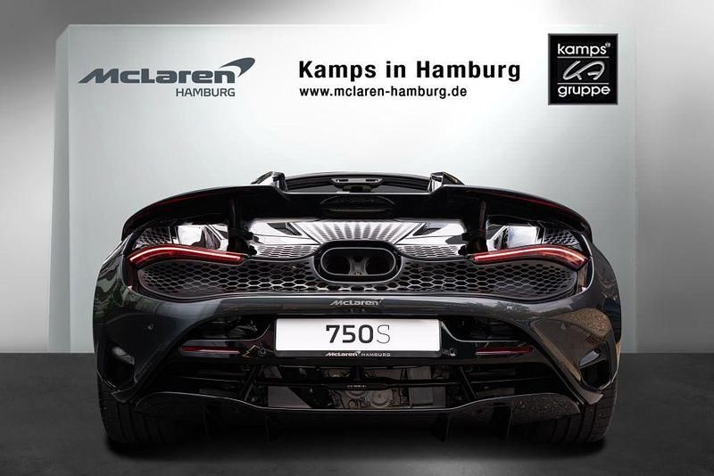 Neu McLaren 750S 751 PS (552 kW) 2025 Schwarz Cabrio