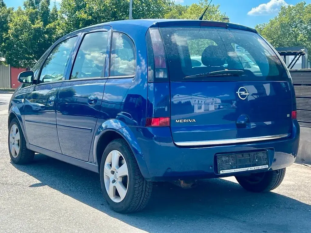 Gebraucht Opel Meriva Edition 105 PS (77 kW) 2006 Blau Van / Kleinbus