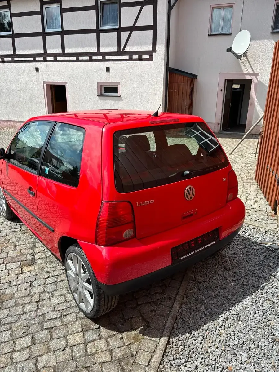 Brugt VW Lupo 75 HK (55 kW) 1998 Rød Hatchback
