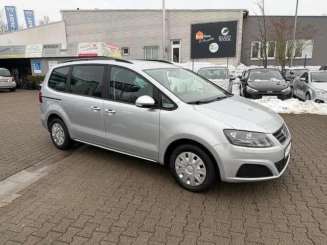 Gebraucht Seat Alhambra Style 150 PS (110 kW) 2016 "reflex" silber Van / Kleinbus
