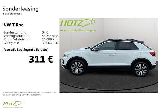 Second-hand VW T-Roc Goal 150 CP (110 kW) 2025 Alb SUV