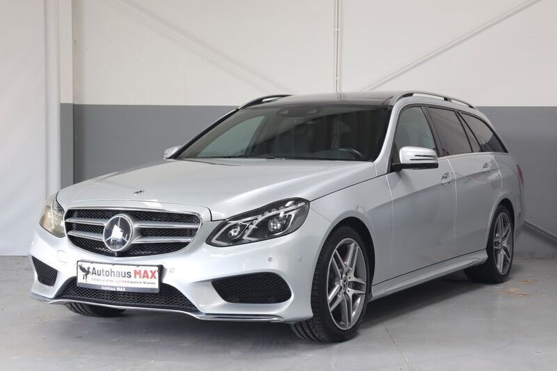 Silber Gebraucht 2016 Mercedes E250 AMG Limousine | 28.990 € (Teuer) - Bild 1/4