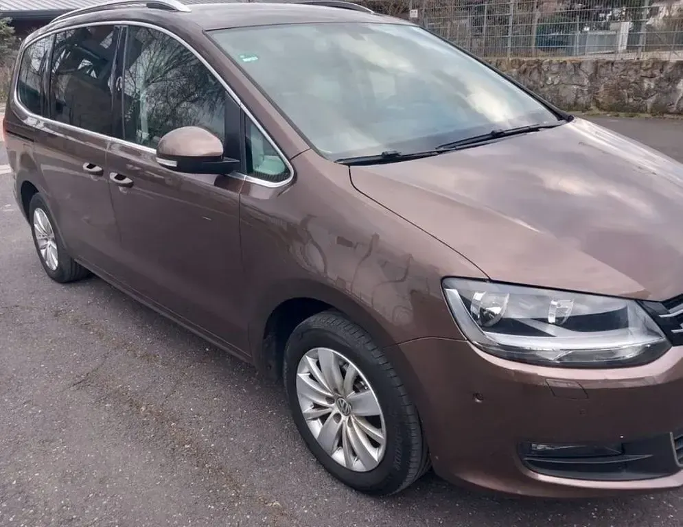 Occasion VW Sharan Trendline 170 ch (125 kW) 2011 Marron Monospace
