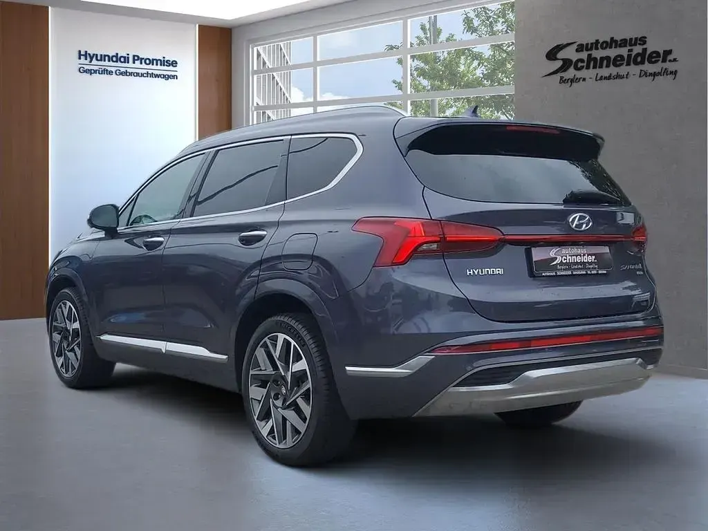 Gebraucht Hyundai Santa Fe Signature 193 PS (141 kW) 2022 Blau SUV