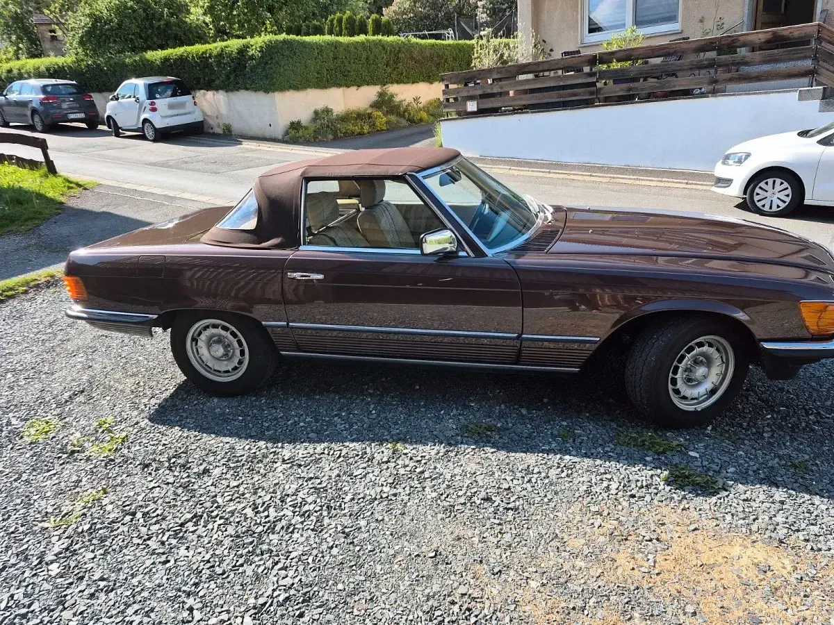 Gebraucht Mercedes SL280 185 PS (136 kW) 1983 Braun Cabrio