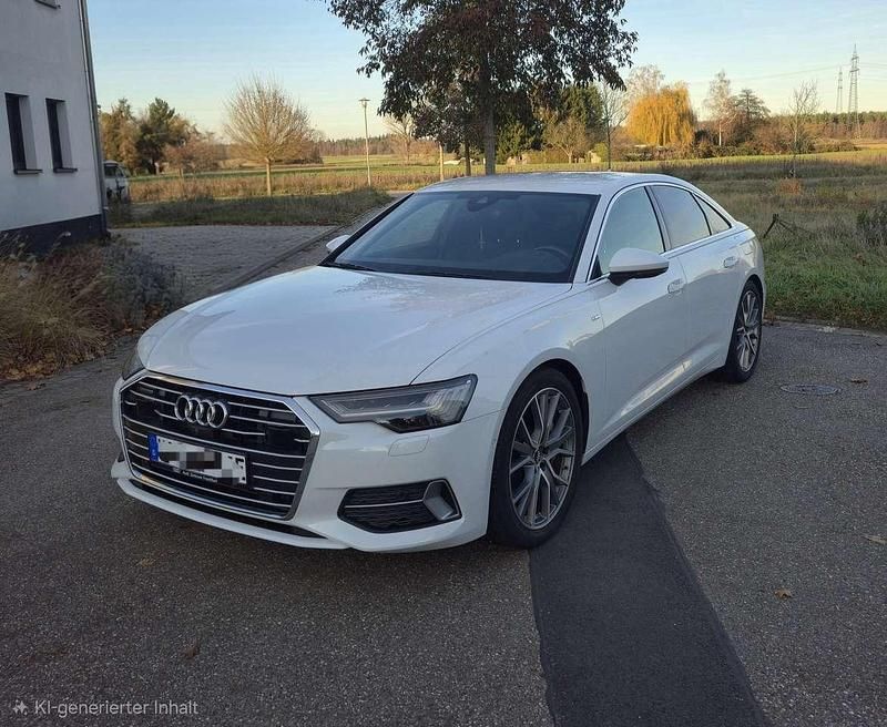 Gebraucht Audi A6 S-Line 299 PS (219 kW) 2021 Weiß Limousine