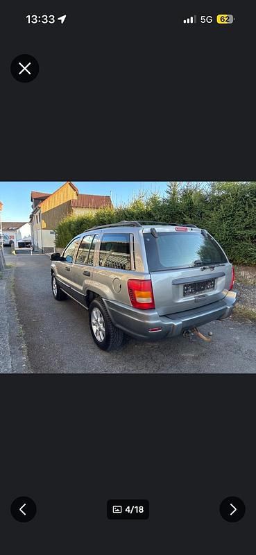 Grau Gebraucht 1999 Jeep Grand Cherokee SUV | 4.500 € (Superpreis) - Bild 1/4