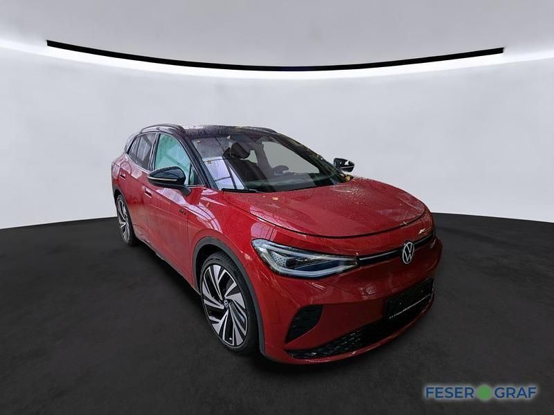 Gebraucht VW ID.4 GTX 219 kW (299 PS) 2022 Kings red metallic schwarz SUV