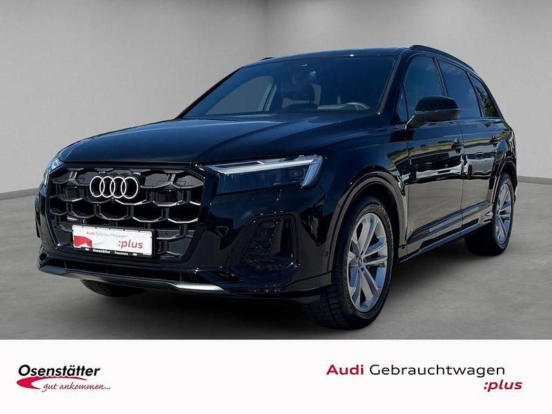 Schwarz Gebraucht 2024 Audi Q7 S-Line SUV | 72.210 € (Guter Preis) - Bild 1/4