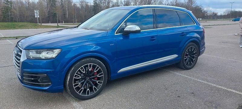 Gebraucht Audi SQ7 Ambiente 435 PS (319 kW) 2016 Blau SUV