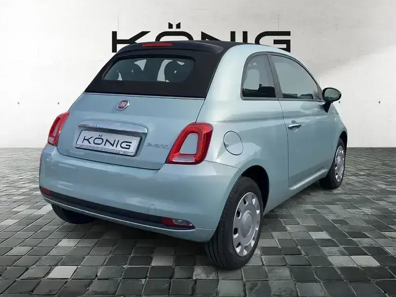 Gebraucht Fiat 500C 69 PS (50 kW) 2023 Grün Cabrio