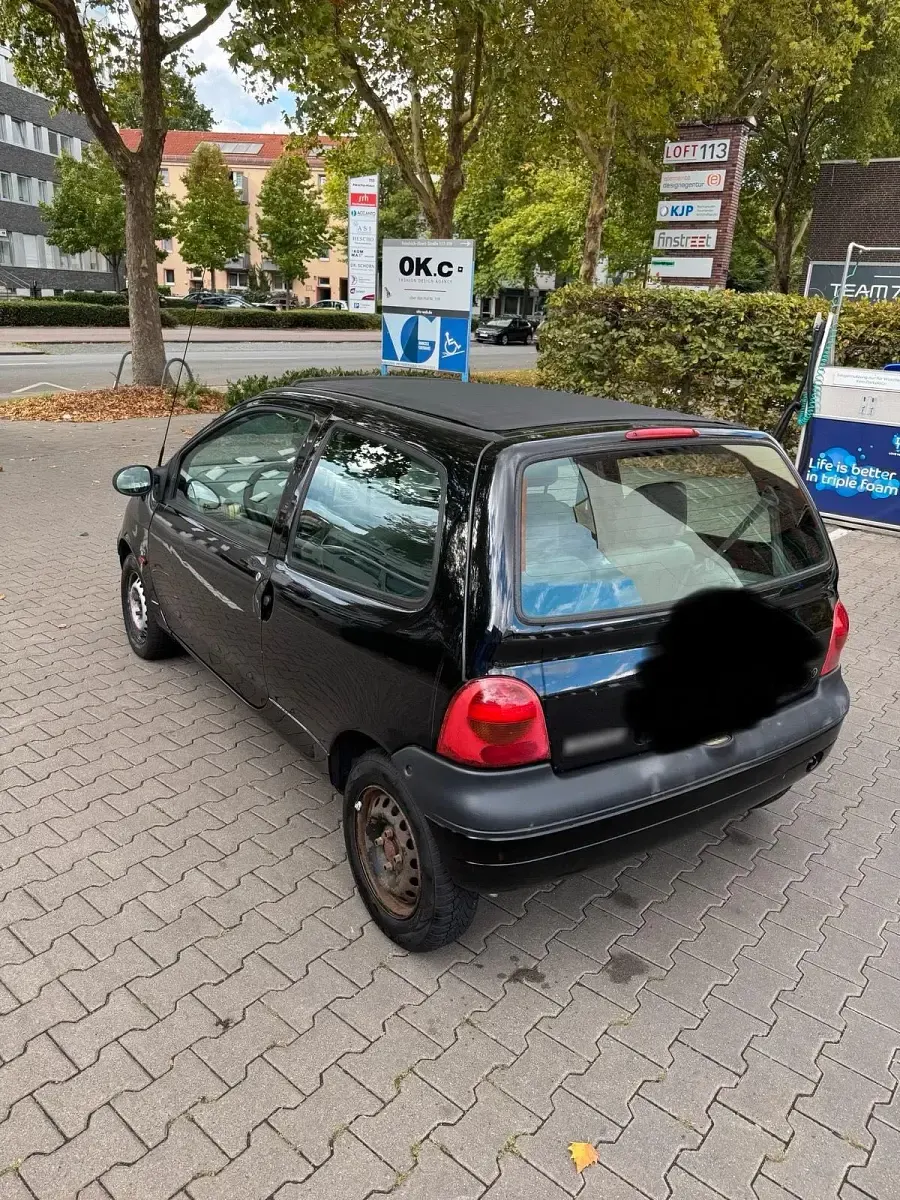 Gebraucht Renault Twingo 58 PS (42 kW) 2000 Schwarz Kleinwagen