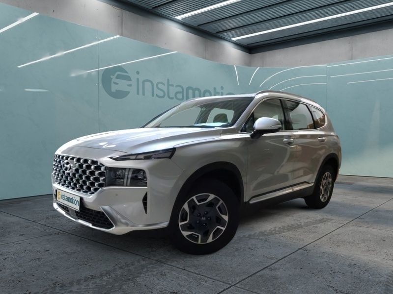 Silber Neu 2024 Hyundai Santa Fe Trend SUV | 44.050 € - Bild 1/4