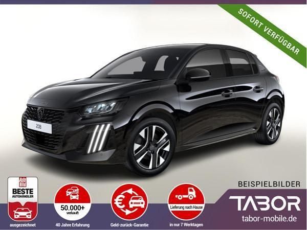 Schwarz (perla nera schwarz metallic) Neu 2025 Peugeot 208 Allure Kleinwagen | 22.487 € (Guter Preis) - Bild 1/4