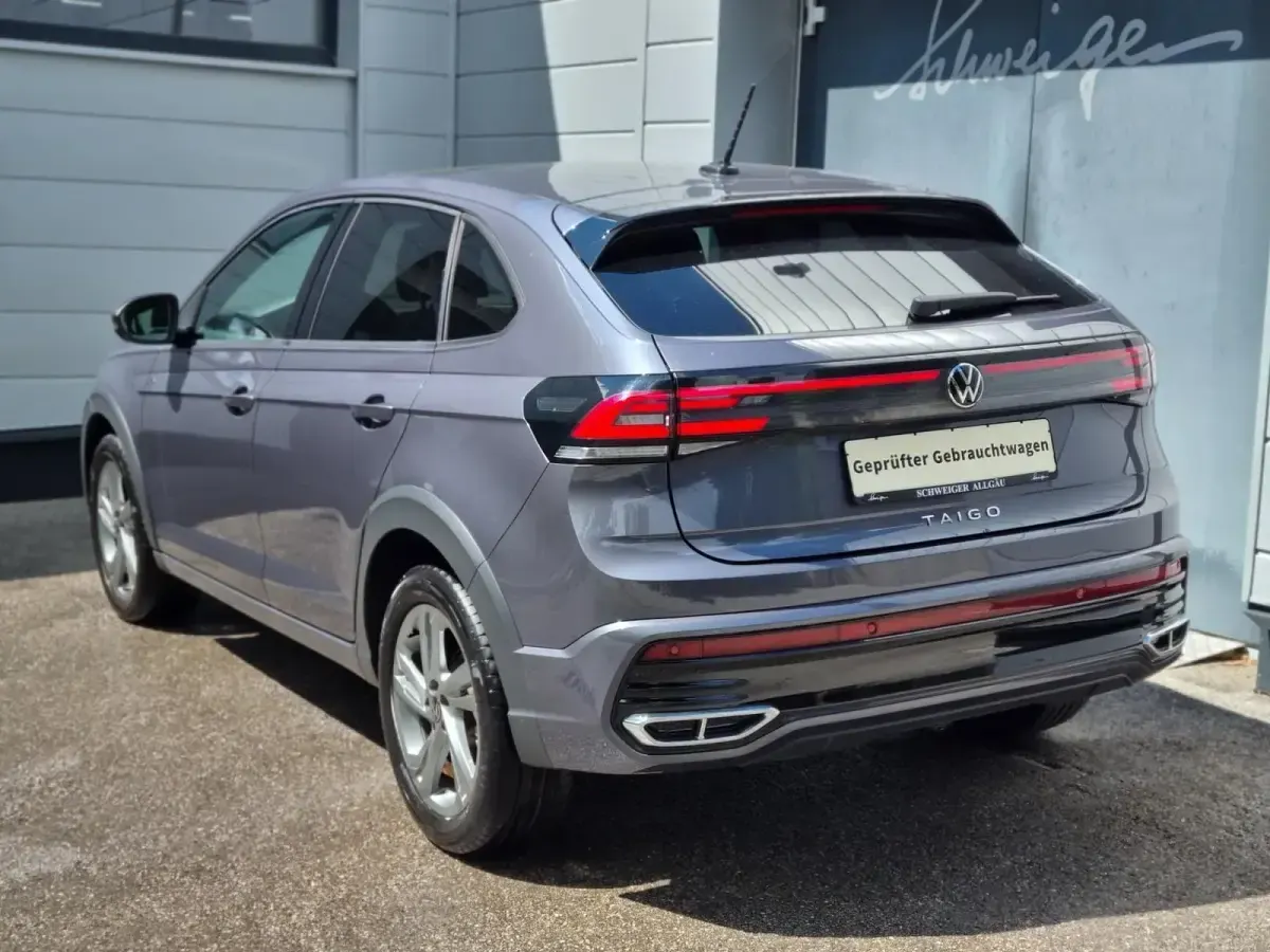 Gebraucht VW Taigo R-line 116 PS (85 kW) 2024 Grau SUV