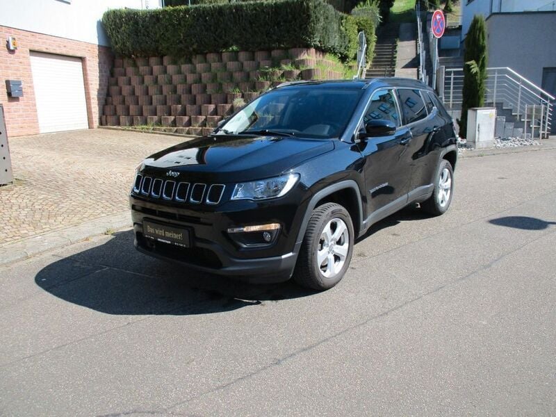 Schwarz Gebraucht 2018 Jeep Compass Longitude SUV | 13.990 € (Fairer Preis) - Bild 1/4