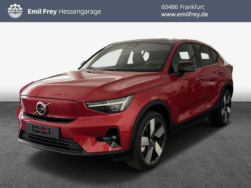 Fusion redmetallic 725 Gebraucht 2024 Volvo EC40 Ultimate SUV | 47.700 € (Fairer Preis) - Bild 1/4