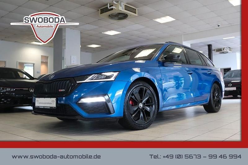 Blau Gebraucht 2022 Skoda Octavia RS Limousine | 24.950 € (Fairer Preis) - Bild 1/2