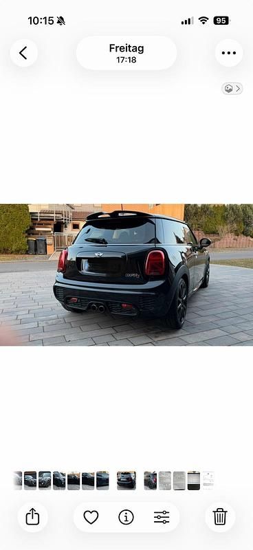 Gebraucht Mini John Cooper Works Coupé 190 PS (139 kW) 2016 Schwarz Coupé