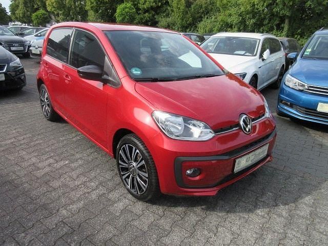 Kings red metallic Gebraucht 2022 VW up! Active Kleinwagen | 13.288 € (Fairer Preis) - Bild 1/4