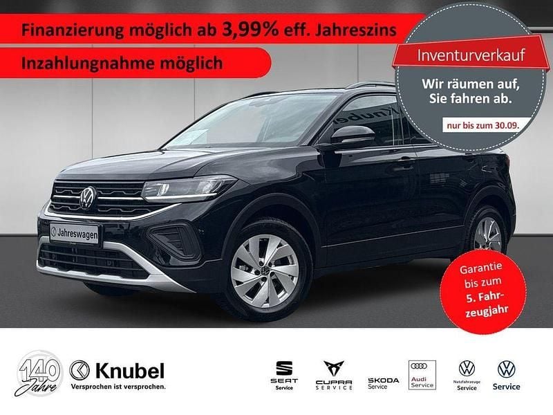 Schwarz Gebraucht 2024 VW T-Cross Life SUV | 26.990 € (Etwas zu teuer) - Bild 1/4