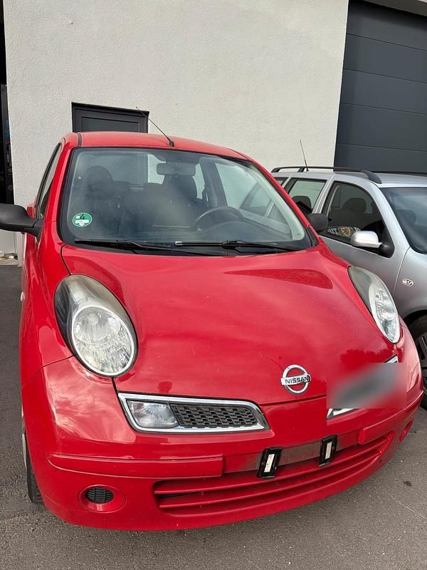 Rot Gebraucht 2009 Nissan Micra Kleinwagen | 850 € (Guter Preis) - Bild 1/4