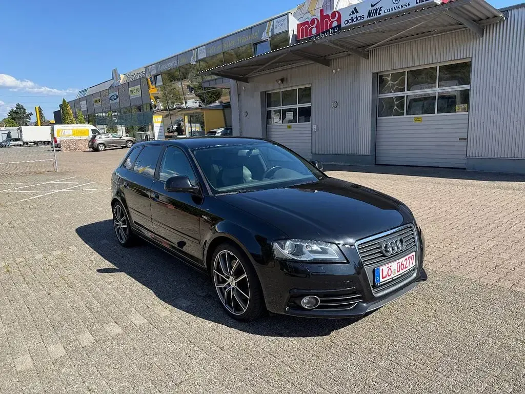 Gebraucht Audi A3 Sportback S-Line 200 PS (147 kW) 2009 Schwarz Kleinwagen