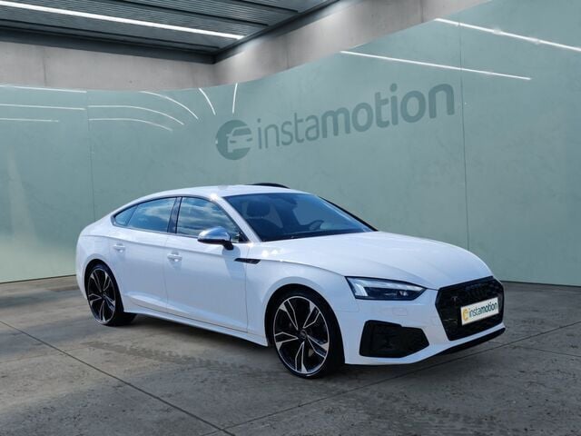 Weiß Gebraucht 2023 Audi S5 Sportback Kleinwagen | 55.890 € (Guter Preis) - Bild 1/2