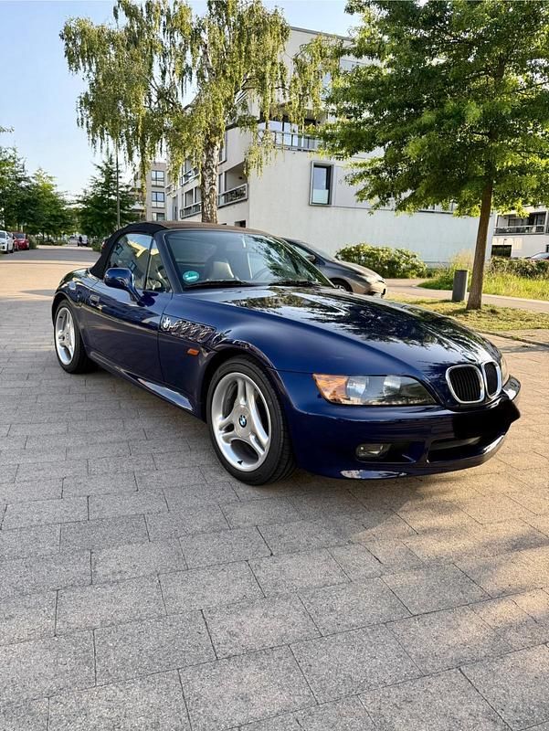 Blau Gebraucht 1996 BMW Z3 M Sport Cabrio | 8.000 € (Superpreis) - Bild 1/4