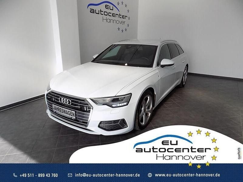 Gebraucht Audi A6 Sport 204 PS (150 kW) 2021 Gletscherweiß metallic Kombi