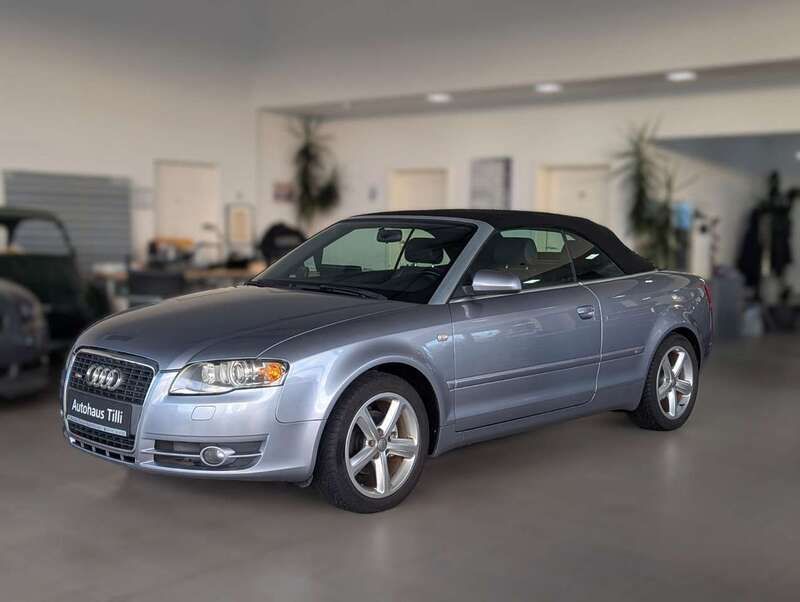 Silber Gebraucht 2006 Audi A4 Cabriolet S-Line Cabrio | 7.850 € (Fairer Preis) - Bild 1/4