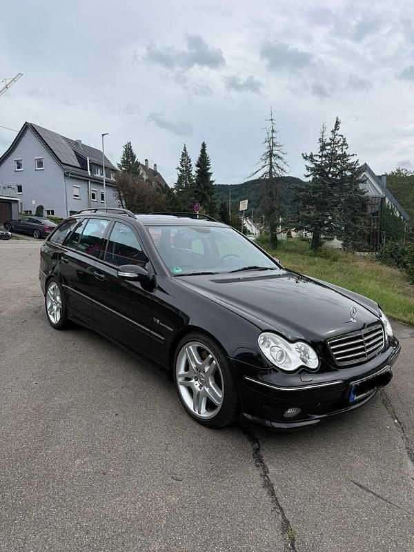Schwarz Gebraucht 2003 Mercedes C32 AMG AMG Kombi | 8.500 € (Guter Preis) - Bild 1/4