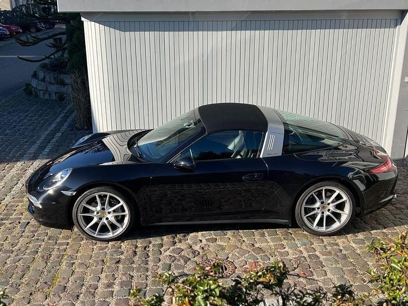Schwarz Gebraucht 2015 Porsche 911 Targa 4 Cabrio | 103.000 € - Bild 1/4