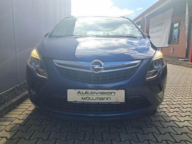 Gebraucht Opel Zafira Tourer 140 PS (102 kW) 2012 Blau Van / Kleinbus