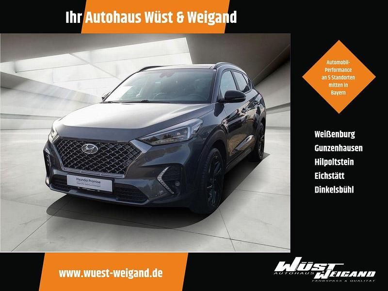 Grau Gebraucht 2019 Hyundai Tucson N Line SUV | 19.890 € (Guter Preis) - Bild 1/4