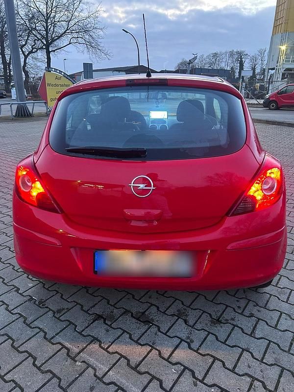 Gebraucht Opel Corsa 2009 Rot Kleinwagen