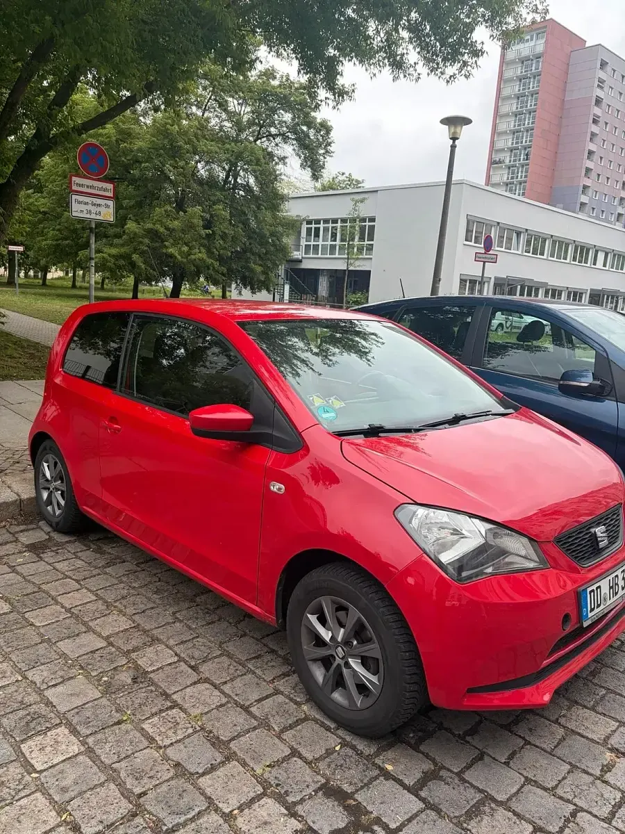 Gebraucht Seat Mii 60 PS (44 kW) 2014 Rot Kleinwagen