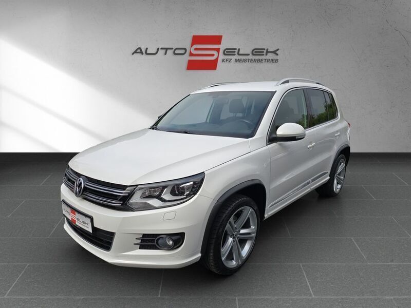 Weiß Gebraucht 2012 VW Tiguan R-line SUV | 15.950 € (Teuer) - Bild 1/4