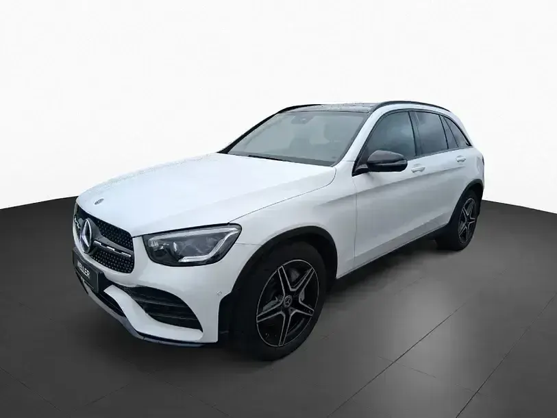 Gebraucht Mercedes GLC200 Sport 197 PS (144 kW) 2020 Polarweiß (weiß) SUV